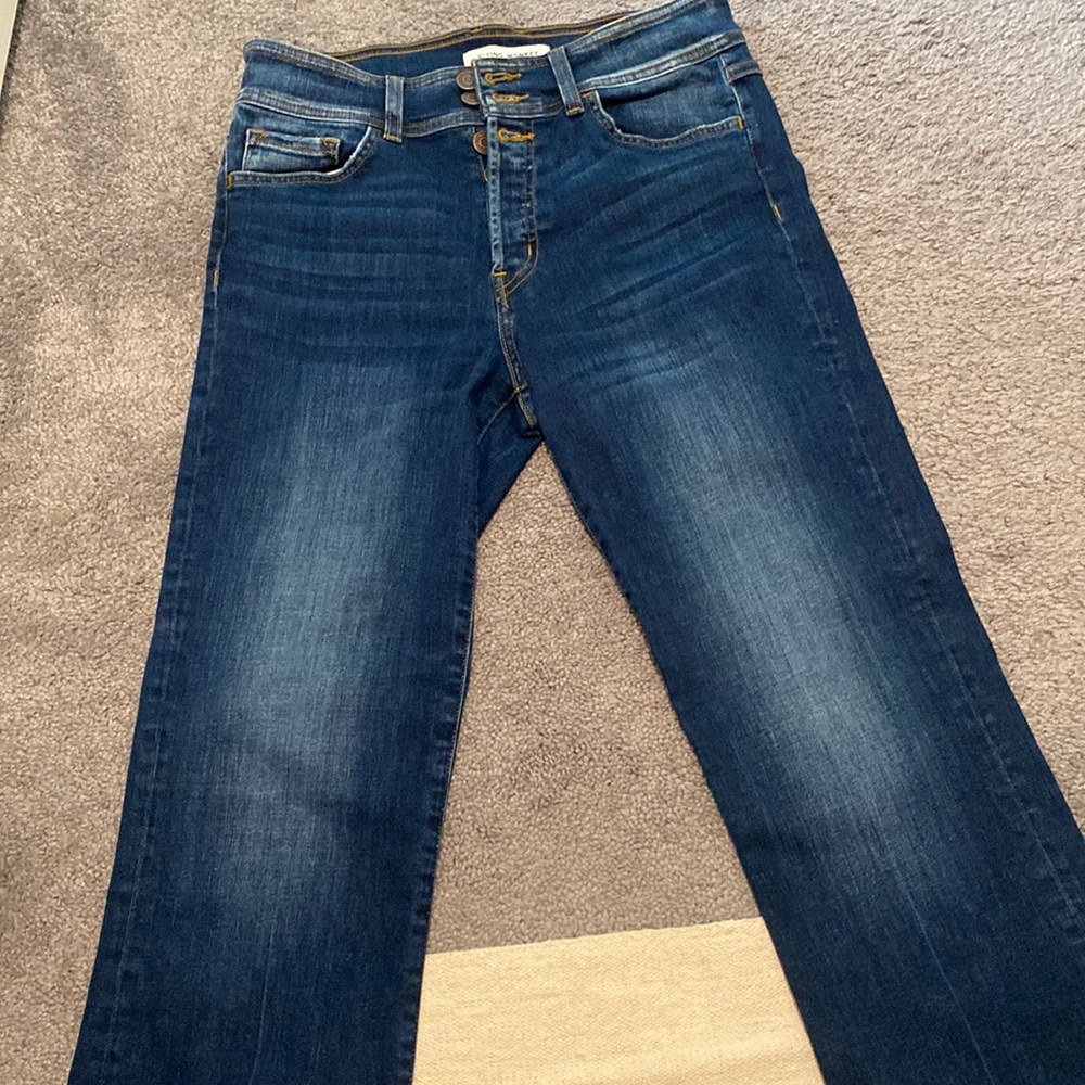 Like new only worn twice find monkey flare leg cropped jeans